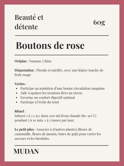 Boutons de Rose - 60g