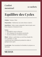 Infusion Equilibre des Cycles - 10 sachets