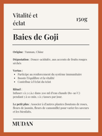 Baies de Goji - 150g