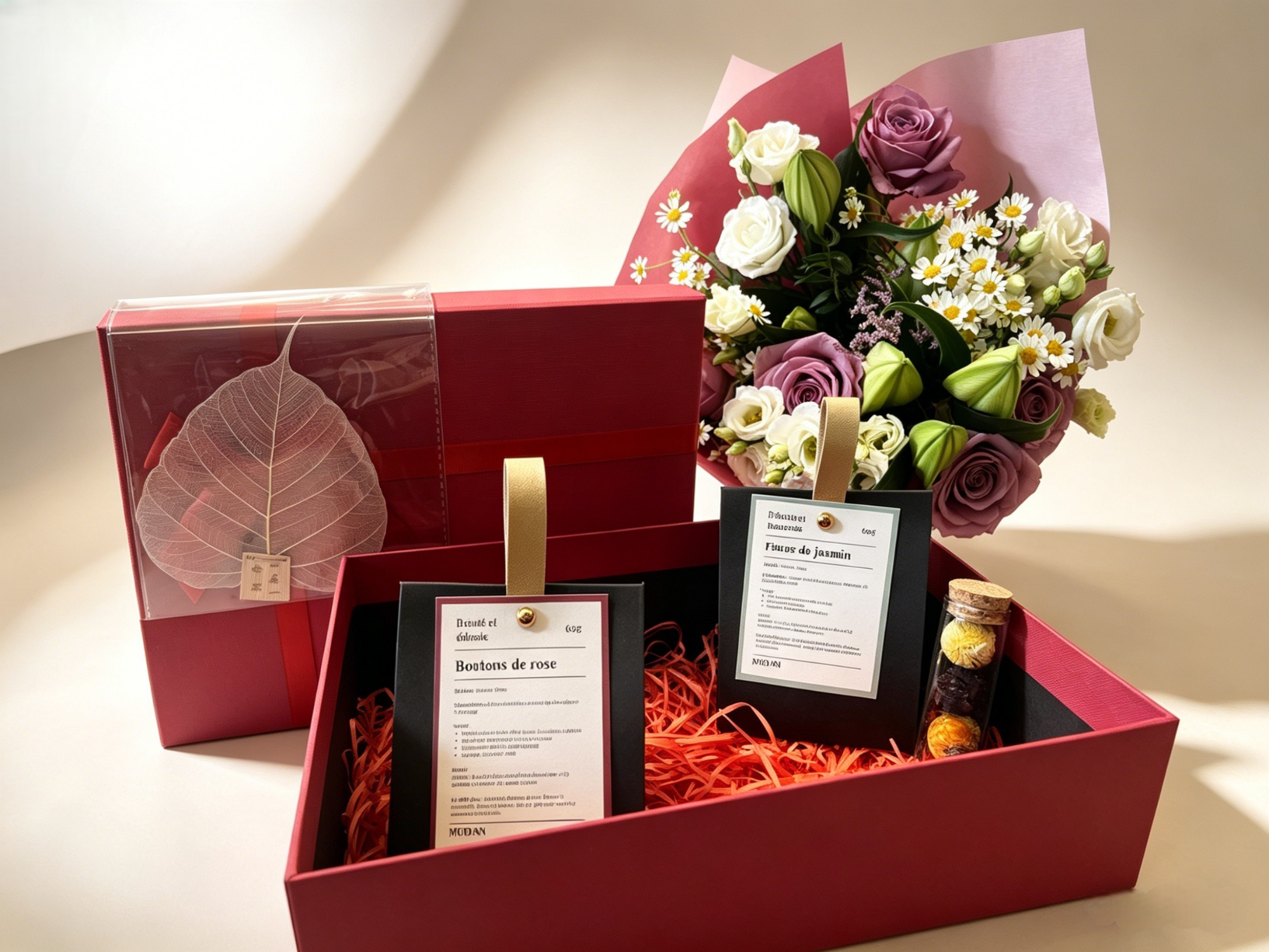 Coffret Fête des Mères - Le Bouquet qui se Boit