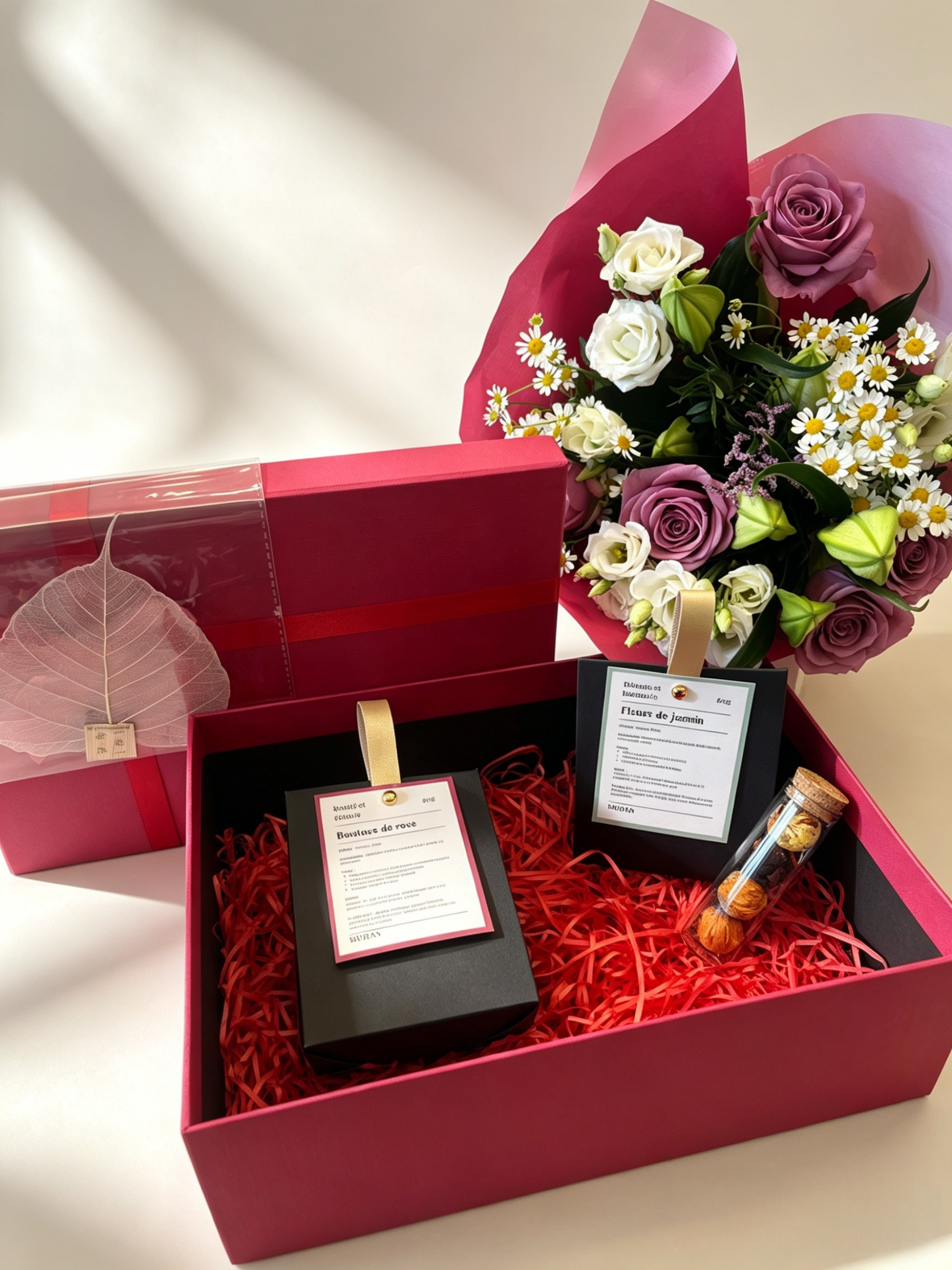 Coffret Fête des Mères - Le Bouquet qui se Boit