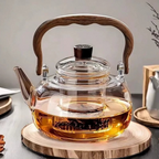 Théière en verre borosilicate 1,10L